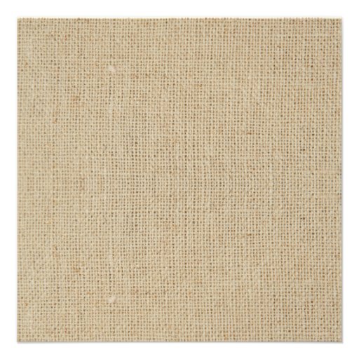 Rustic Burlap Elegant Wedding Invitations