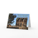 Rustic Cabin Dad's Day Card card
