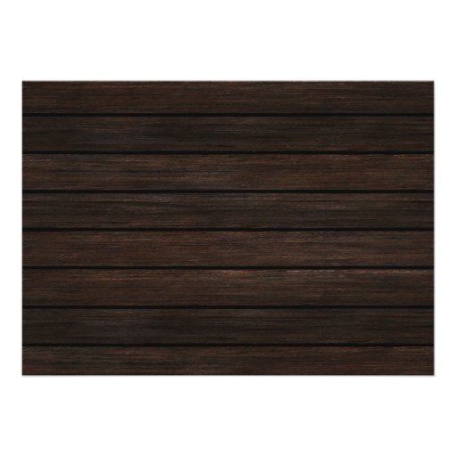 Rustic Camo Wood Wedding Invitation