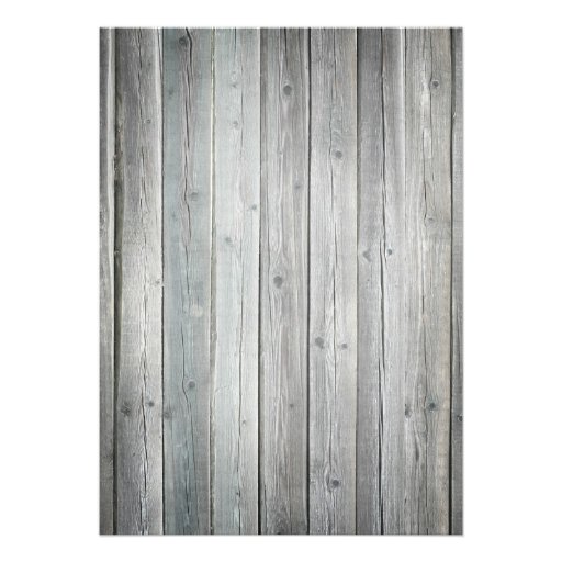 Rustic Chic Wedding Invitation with Sparkle