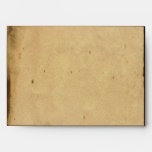Rustic Country Barn Wood Wedding Envelope
