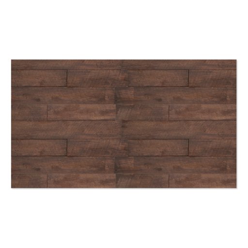 Rustic Country Barn Wood Wedding Place Cards Business Card Template (back side)