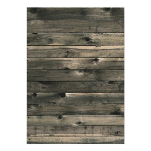 Rustic Country Buck and Doe Wedding Invitation