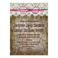 Camo Wedding Invitations Vintage Rustic Camo Wedding Invitations