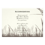 Rustic Country Grasslands Wedding Personalized Invite