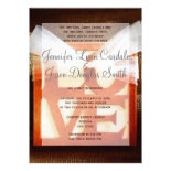 Rustic Country LOVE Wedding Invitation