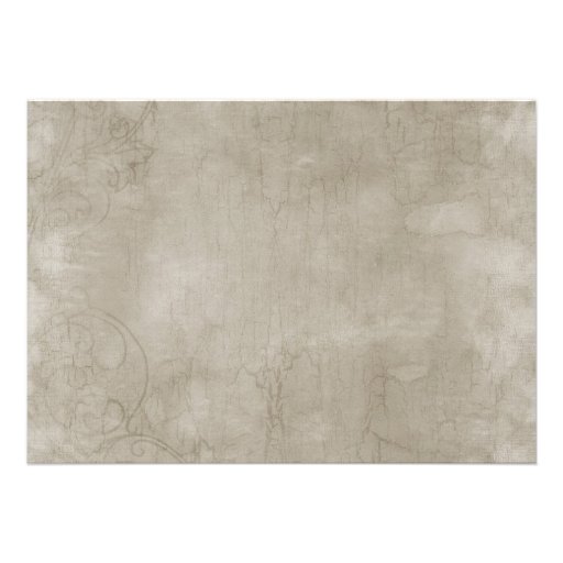 Rustic Country Mason Jar Bouquet Crackle Swirls Cards