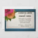 Rustic Country Painted Wood on Daisies Invitations zazzle_invitation