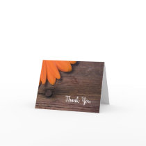 Rustic Daisy Country Wedding Bridesmaid Thank You Card
