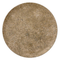 Rustic Earth III Organic Textures Designer Plate