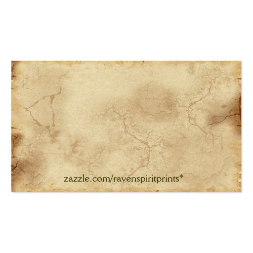 RUSTIC EARTH (Light) Business & Profile Cards Business Card Templates (back side)