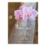 Rustic Elegance Country Post Wedding Brunch Personalized Announcement