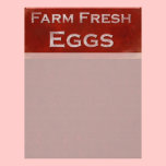 Rustic Farm Fresh Eggs Letterhead letterhead