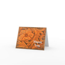 Rustic Flower Country Thank You Note Card
