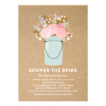 RUSTIC FLOWERS | BRIDAL SHOWER INVITATION