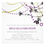 Rustic Garden Wedding Invitation in Spring