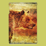 Rustic Grizzly Bear iPad Mini Case ipad mini cases