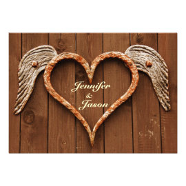 Read More Rustic Wedding Invitation With Birch Tree Country Rustic Monogram Branch Wood Wedding Card