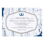 Rustic Horseshoes Barn Wedding Cards