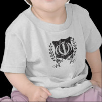 Rustic Iranian Shield t-shirts