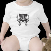 Rustic Iranian Shield t-shirts