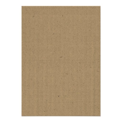 Rustic Kraft Paper | Baby Shower Invites