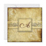 Rustic Love is Patient Vintage Wedding Invitations