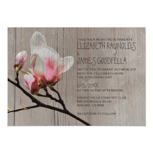 magnolia wedding invitations rustic magnolia branch wedding invitations zazzle magnolia wedding invitations rustic magnolia branch wedding invitations zazzle