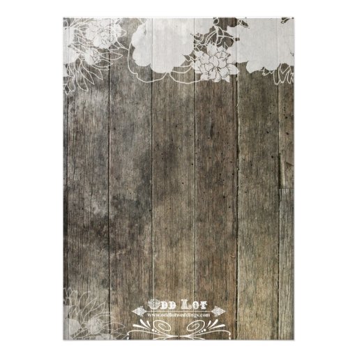 Rustic Mason Jar Bridal Shower Invitation