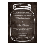 rustic mason jar wedding invites