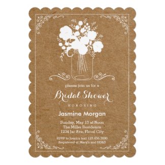 Rustic Mother's Day Invitation