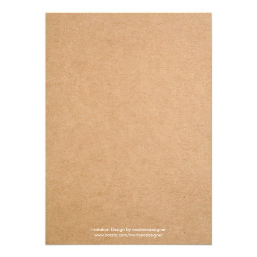 Rustic Mother's Day Invitation