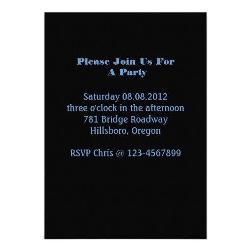 Rustic Mountain Canoe Trip Design Personalized Invitations