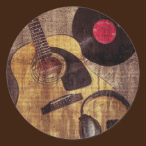 Rustic Music sticker stickers