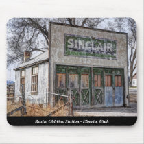 Rustic Old Gas Station - Elberta, Utah Mousepads