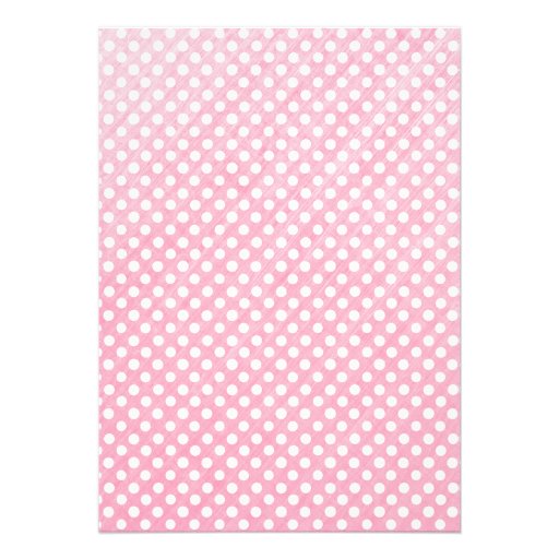 Rustic Polka Dot Bridal Shower Invitations