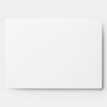 Rustic Poster: Blue & Cocoa A7 envelopes