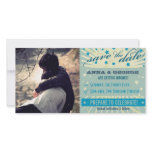 Rustic Poster: Sandy Beach Save the Date photo cards