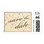 Rustic Poster: Strawberry Mousse Save the Date Postage