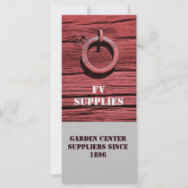 Rustic Rural Red Wooden Barn Wall Bookmark