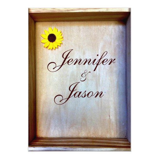 rustic-shadow-box-sunflower-wedding-invitation-zazzle