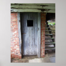 Rustic Shed Door Print