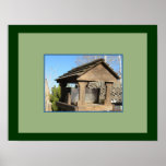 Rustic Sky House Bird Feeder Poster posters