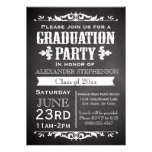 Rustic Slate Graduation Party Invitation invitations