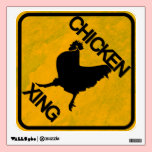 Rustic Style Chicken Crossing Wall Decal wall decals