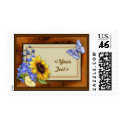 Rustic Sunflower Postage postage by Spice Rustic Sunflower Postage postage