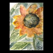 rustic sunflower posters