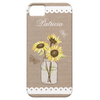Rustic Sunflowers Case iPhone 5/5S Covers