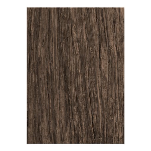 Rustic Tree Bark Bridal Shower Invitations