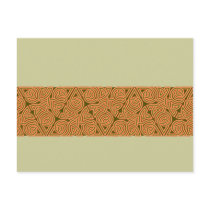 Rustic Triangle Knot Band Postcard postcards